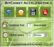 BitComet Accelerator screenshot